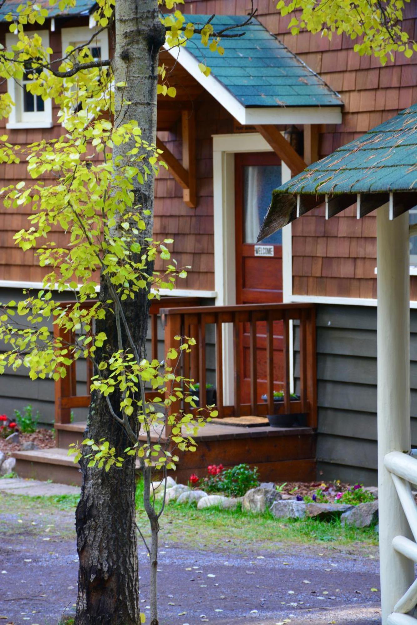 קאסל ג'אנקשן Johnston Canyon Lodge & Bungalows מראה חיצוני תמונה